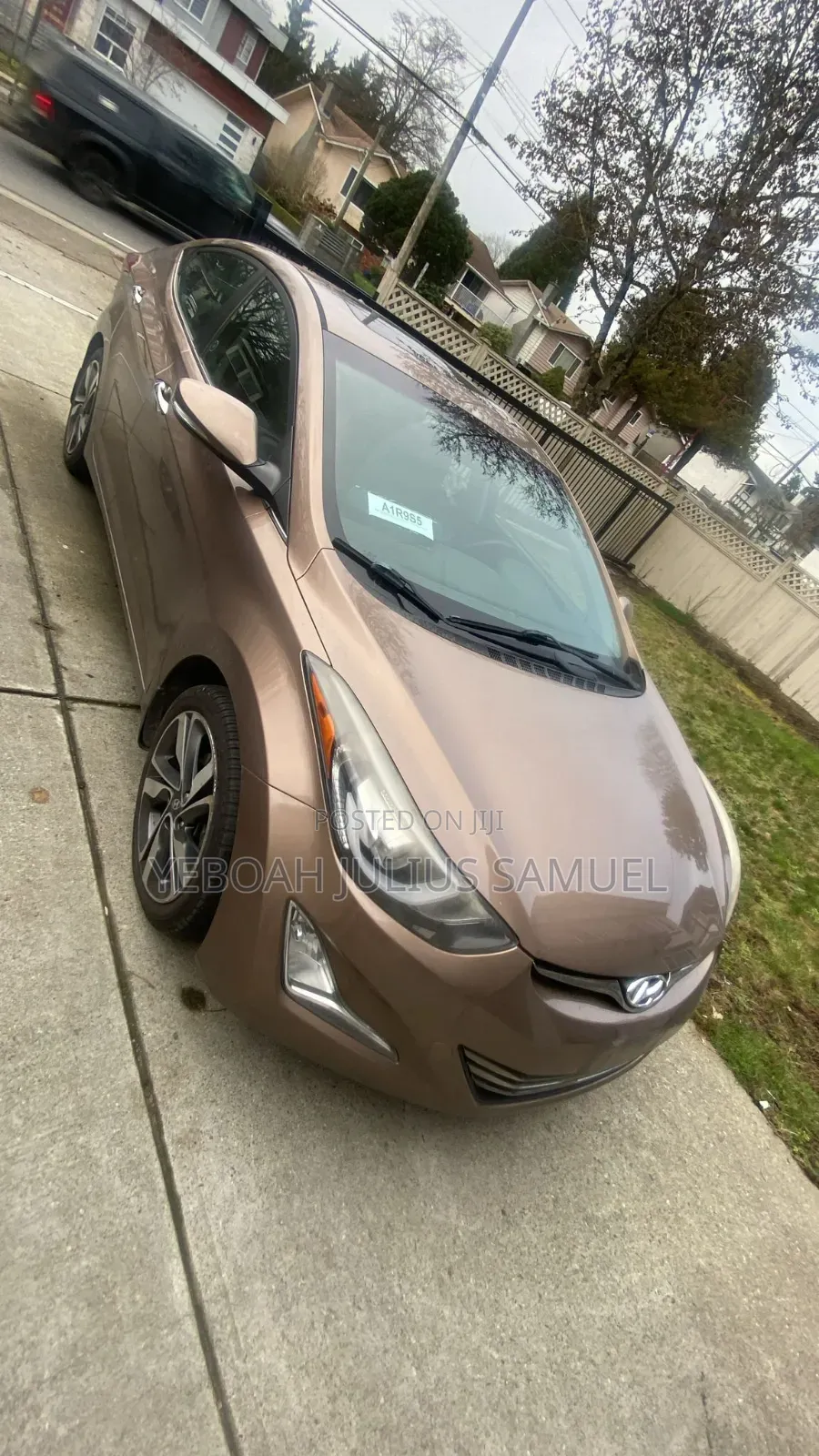 Hyundai Elantra 2015 Brown