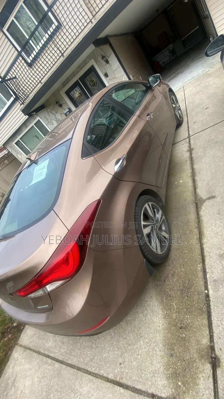Hyundai Elantra 2015 Brown