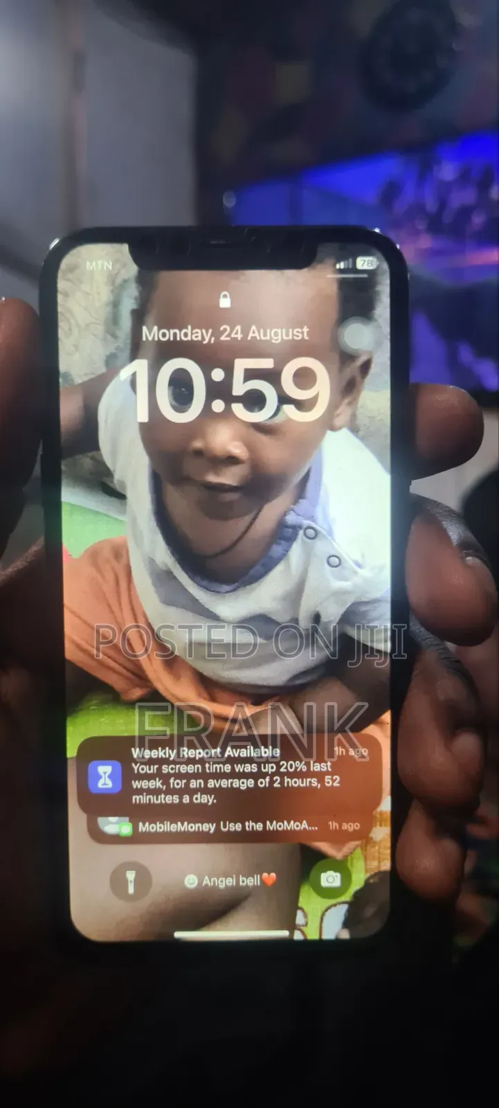 Apple iPhone X 64 GB Black