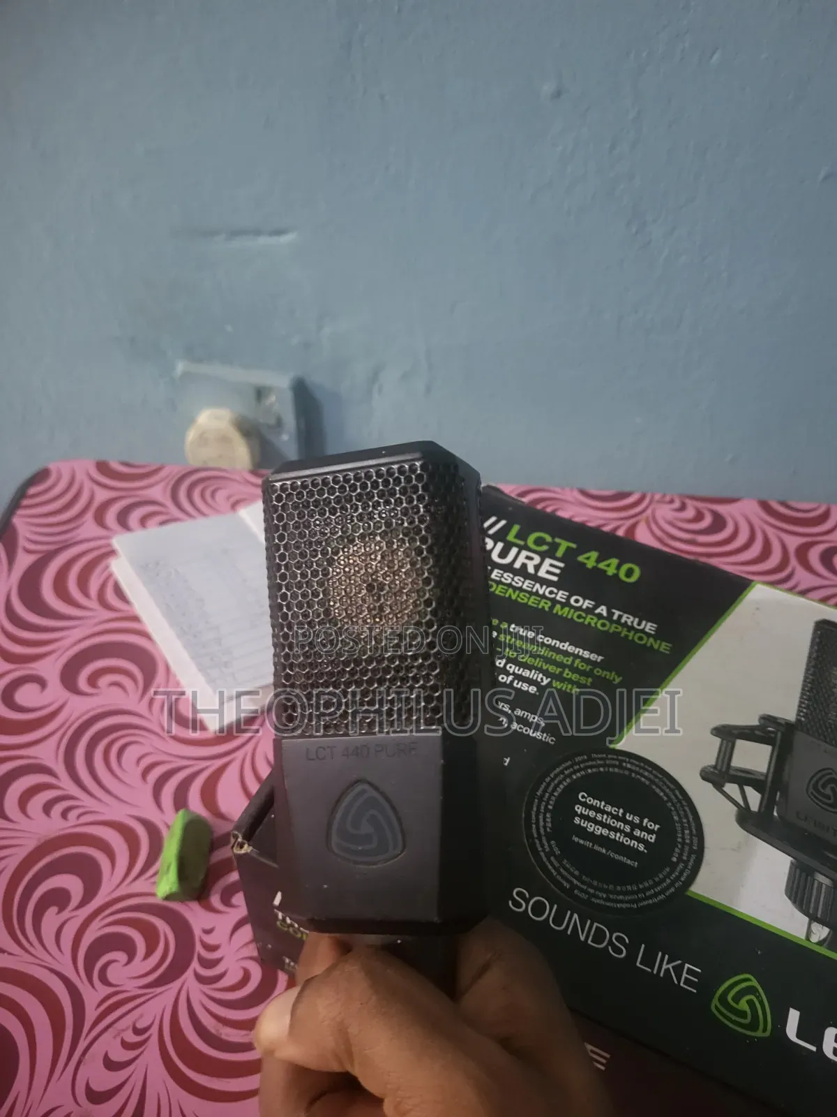 LEWIT LCT 440 PURE Studio Condenser Microphone