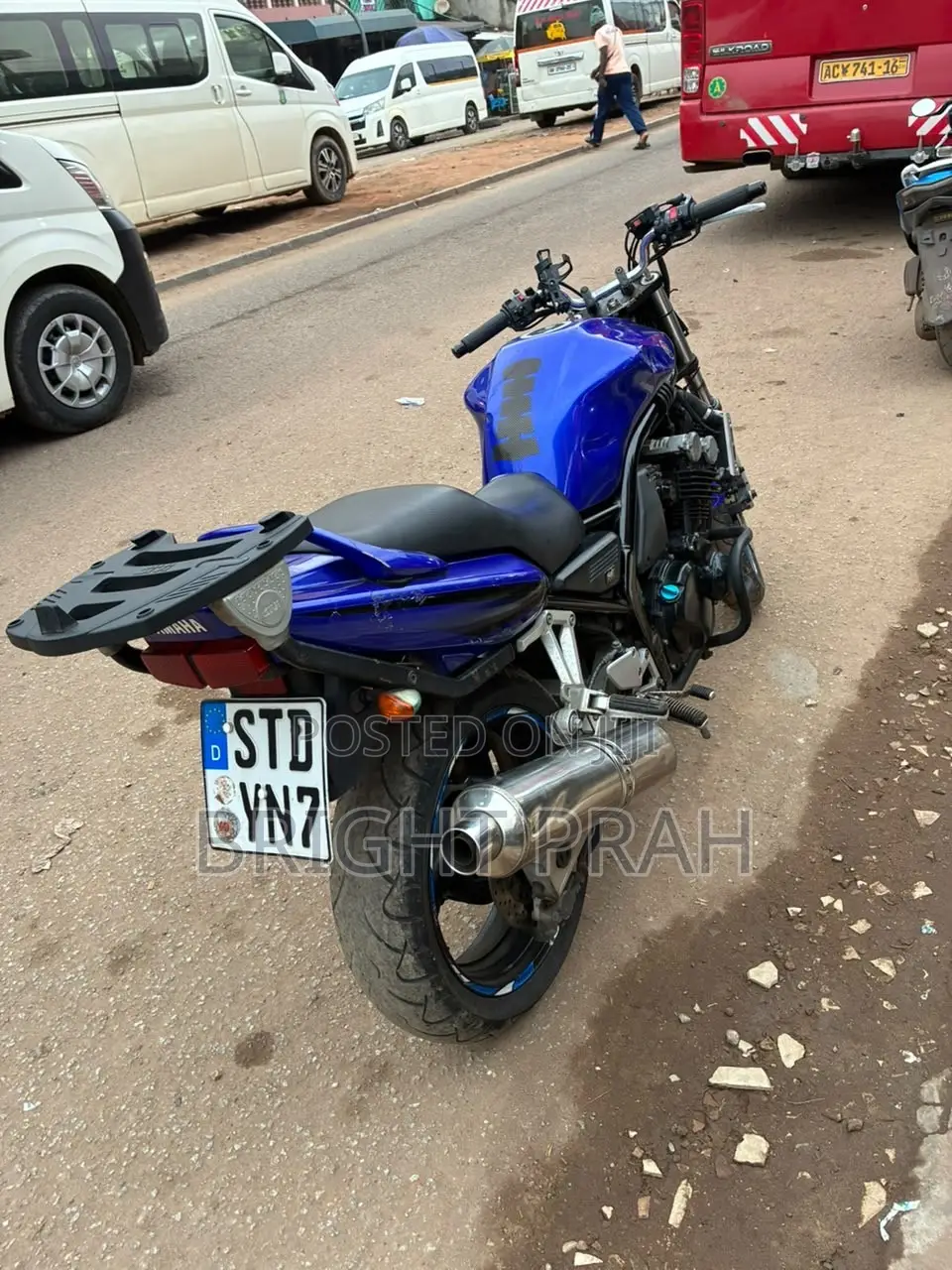 Yamaha FZ6 2008 Blue
