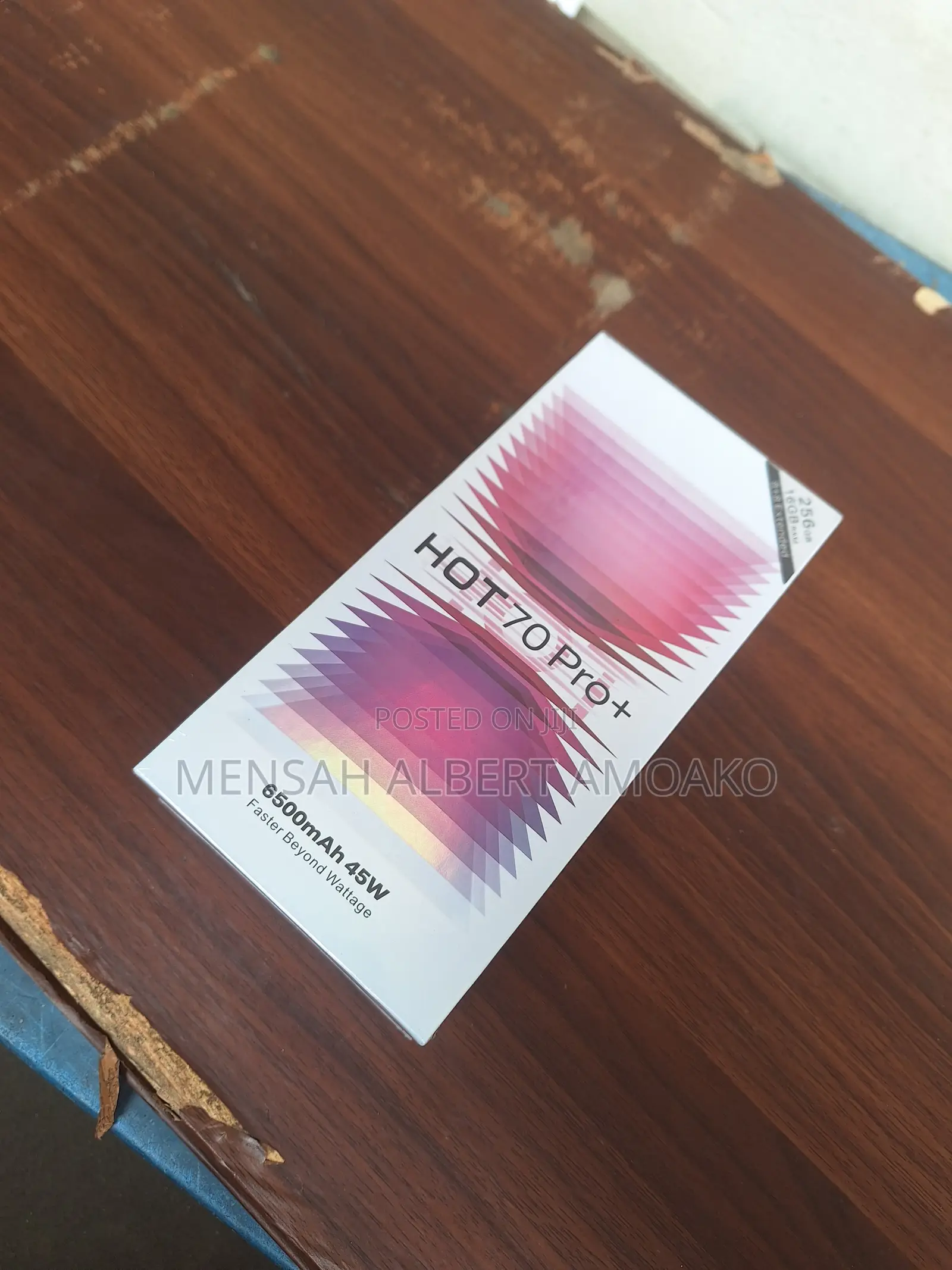 New Infinix Hot 70 Pro 5G+ 256 GB Black