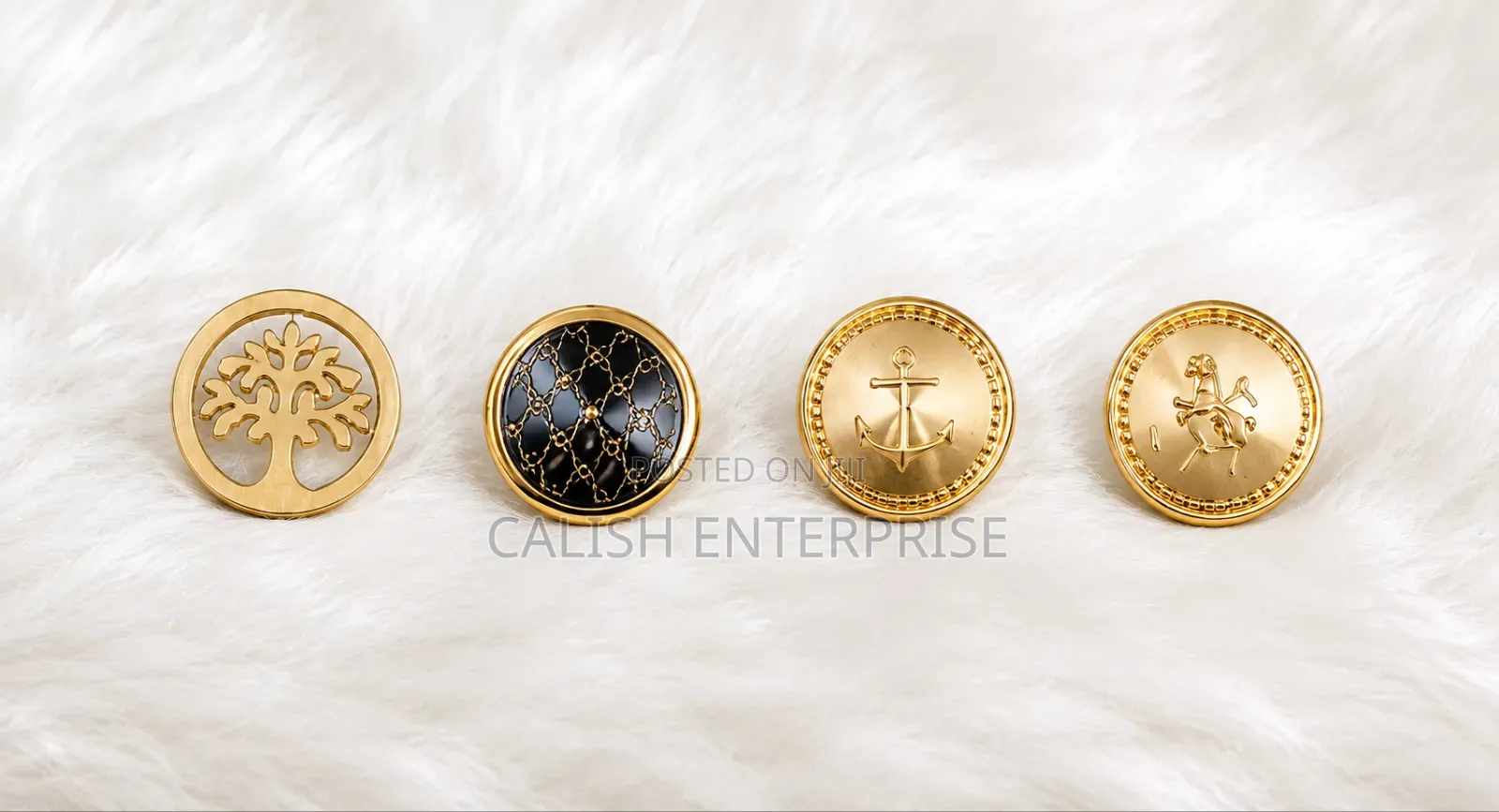 Premium 4-Piece Lapel Pin Set – Calish Accessories
