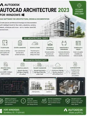 Autodesk AutoCAD Architecture 2023 for Windows