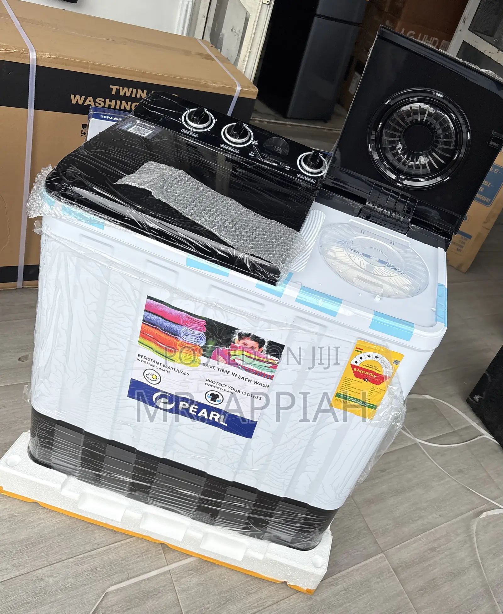 Get Premium Pearl Spin Dry Electric Washing Machine(Semi-Automatic)
