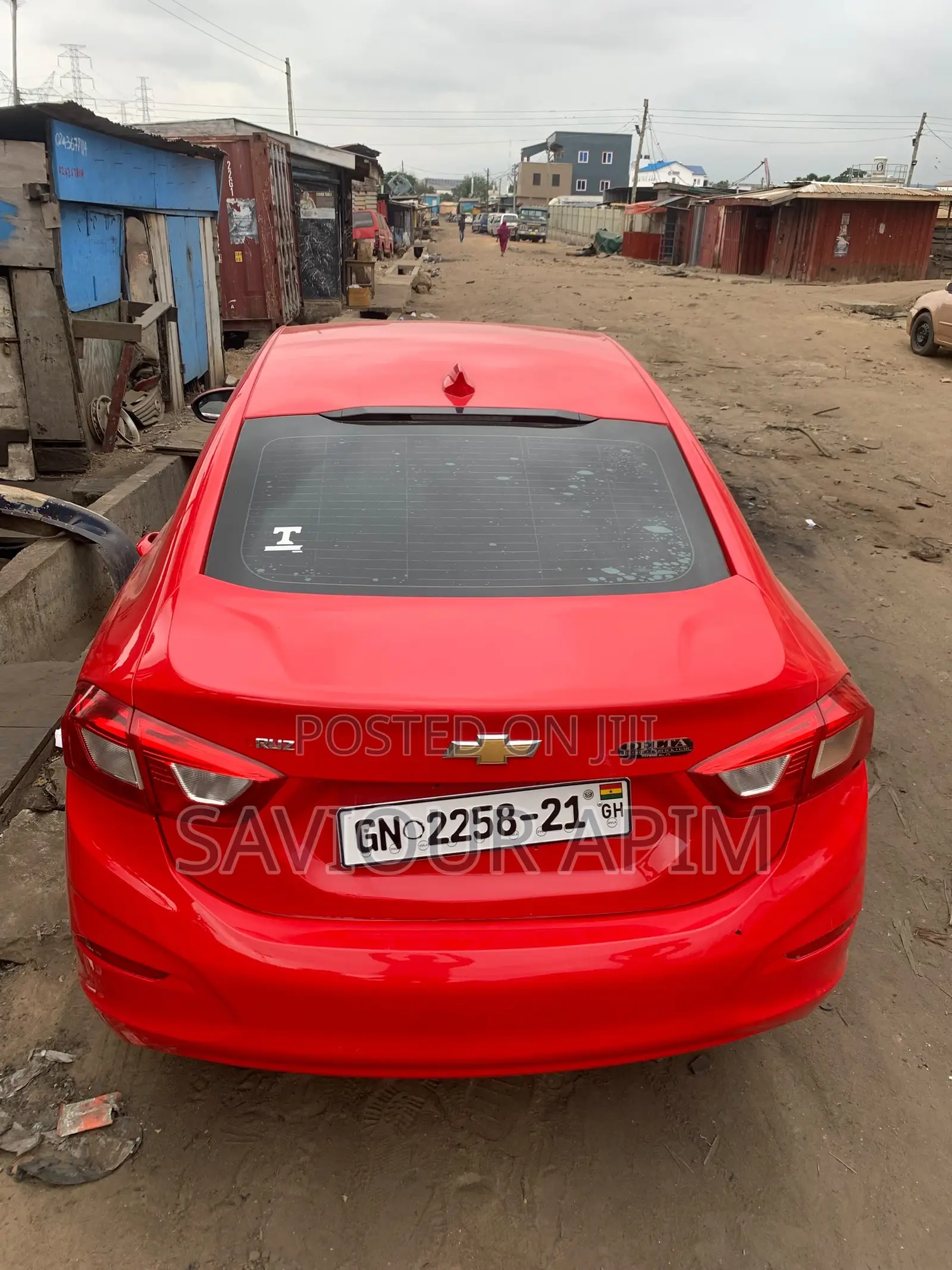 Chevrolet Cruze 2015 Red