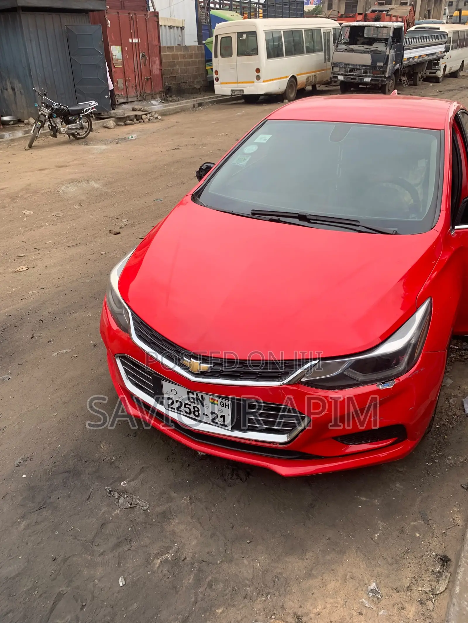 Chevrolet Cruze 2015 Red