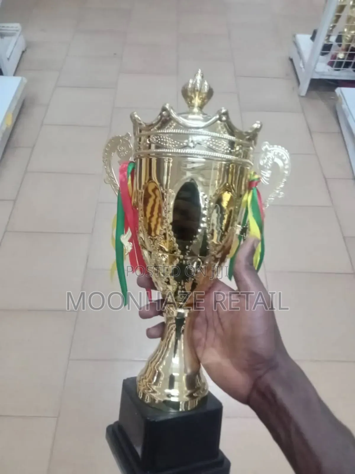 Premium Gold Trophy Cups