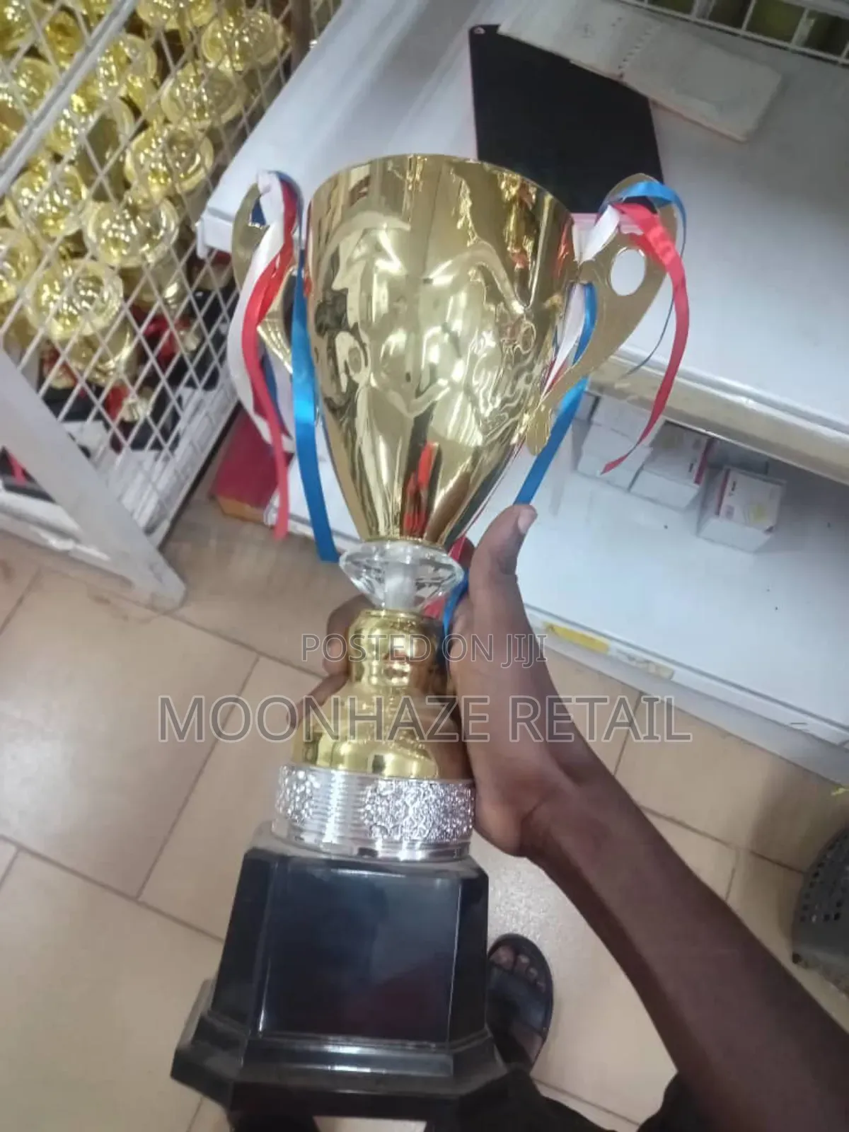 Premium Gold Trophy Cups