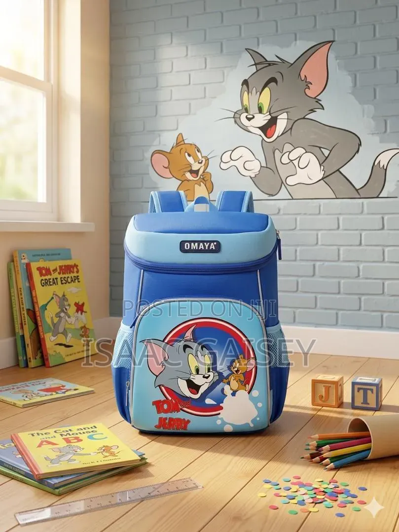 Kids Cartoon Character Backpack
