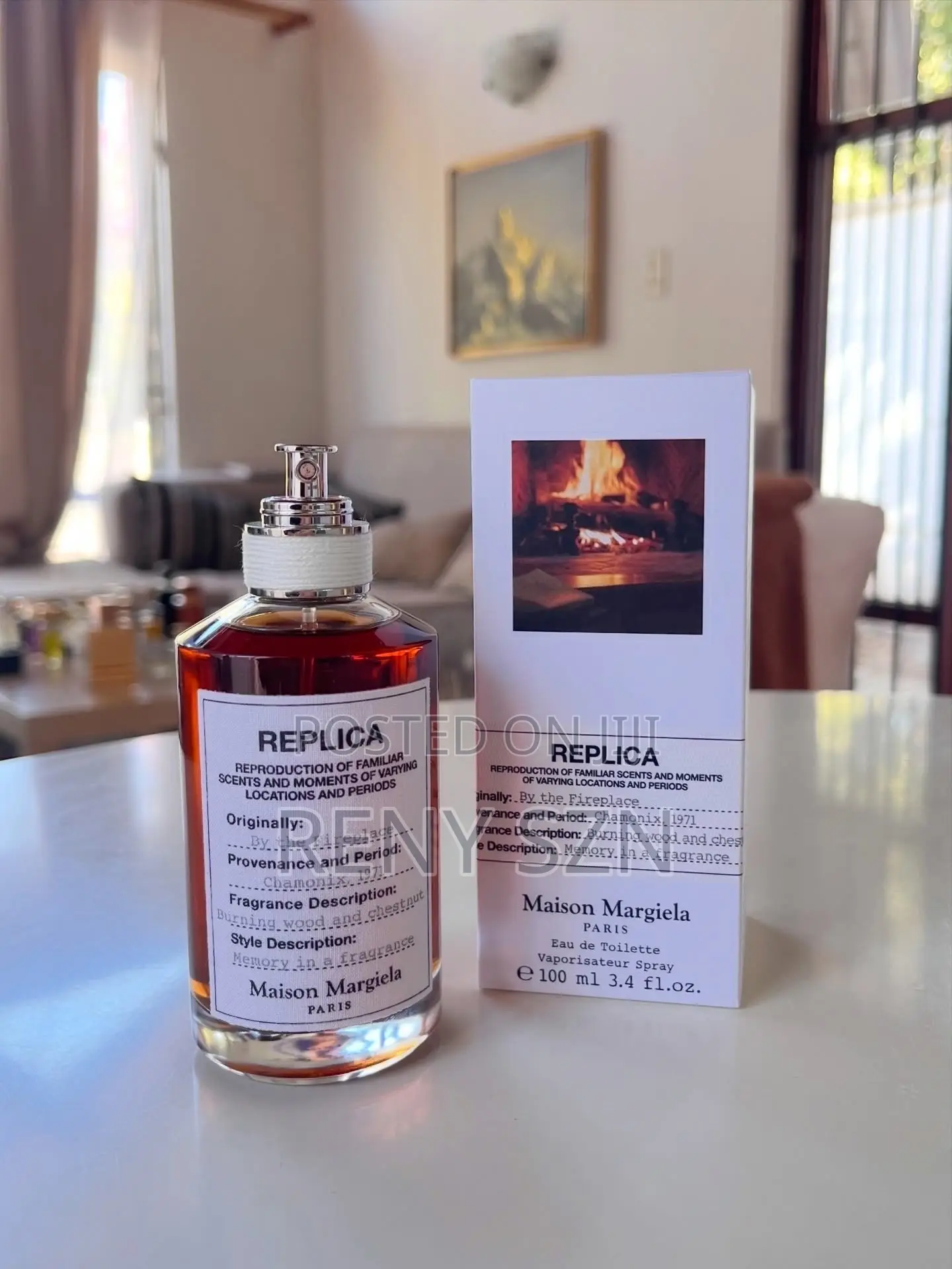 Replica by the Fireplace Maison Martin Margiela