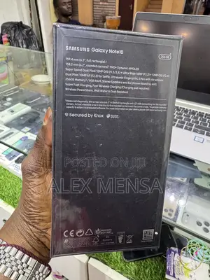 New Samsung Galaxy Note10 256 GB Black