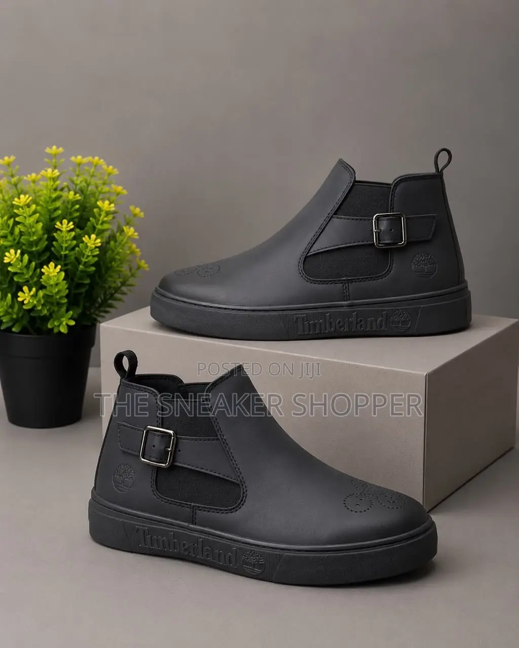 Timberland Court Side Chelsea Boot - Black Full Grain
