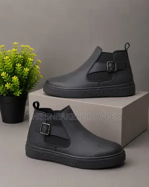 Timberland Court Side Chelsea Boot - Black Full Grain