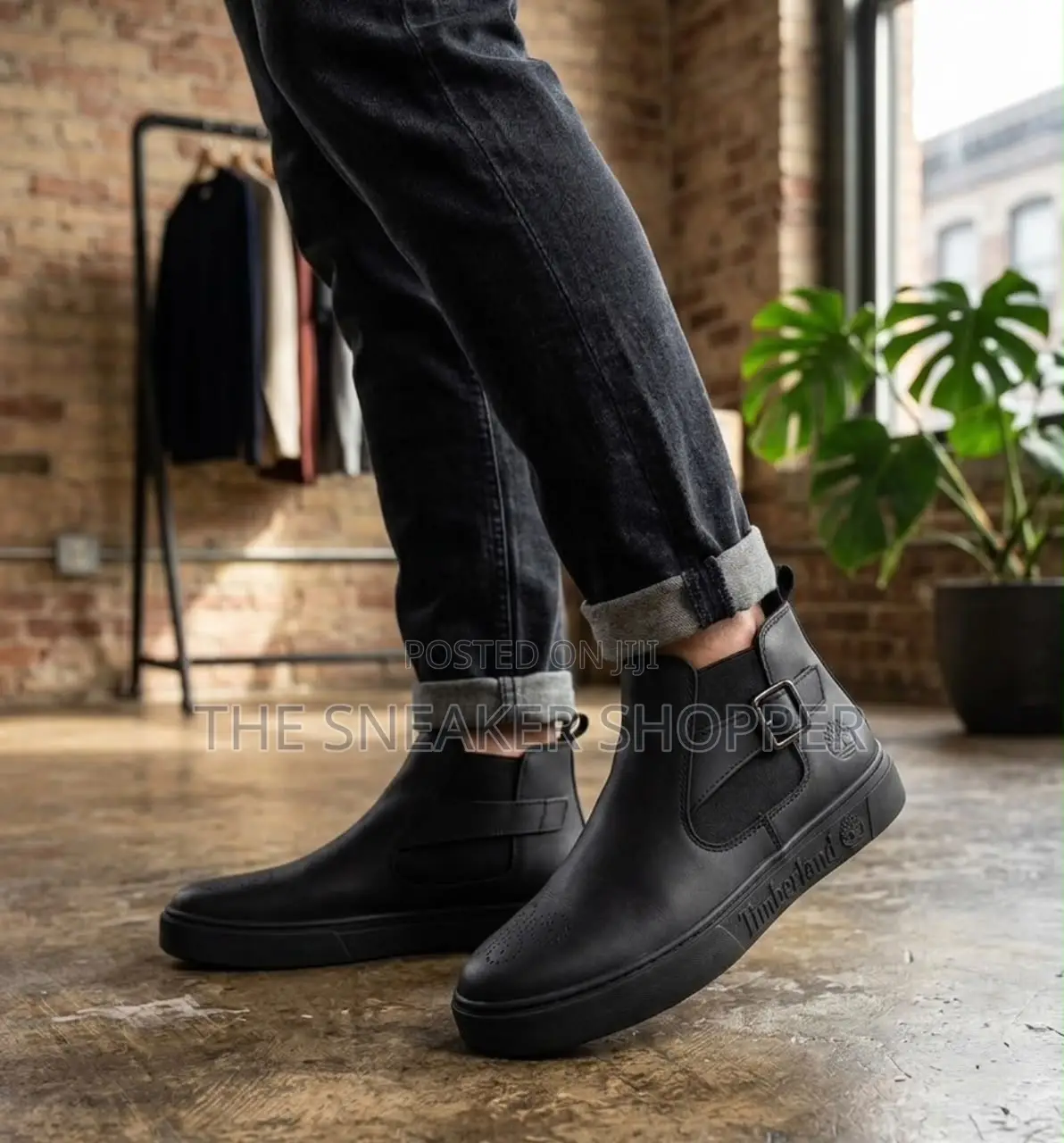 Timberland Court Side Chelsea Boot - Black Full Grain