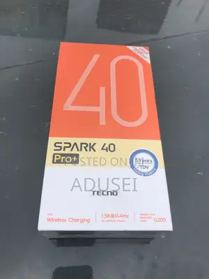 New Tecno Spark 40 Pro+ 256 GB Black