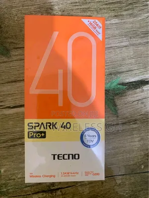 New Tecno Spark 40 Pro+ 256 GB White