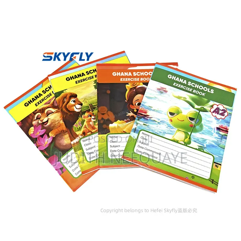 A1, A2, C, G, D1, D2 Exercise Books (10pcs Each)