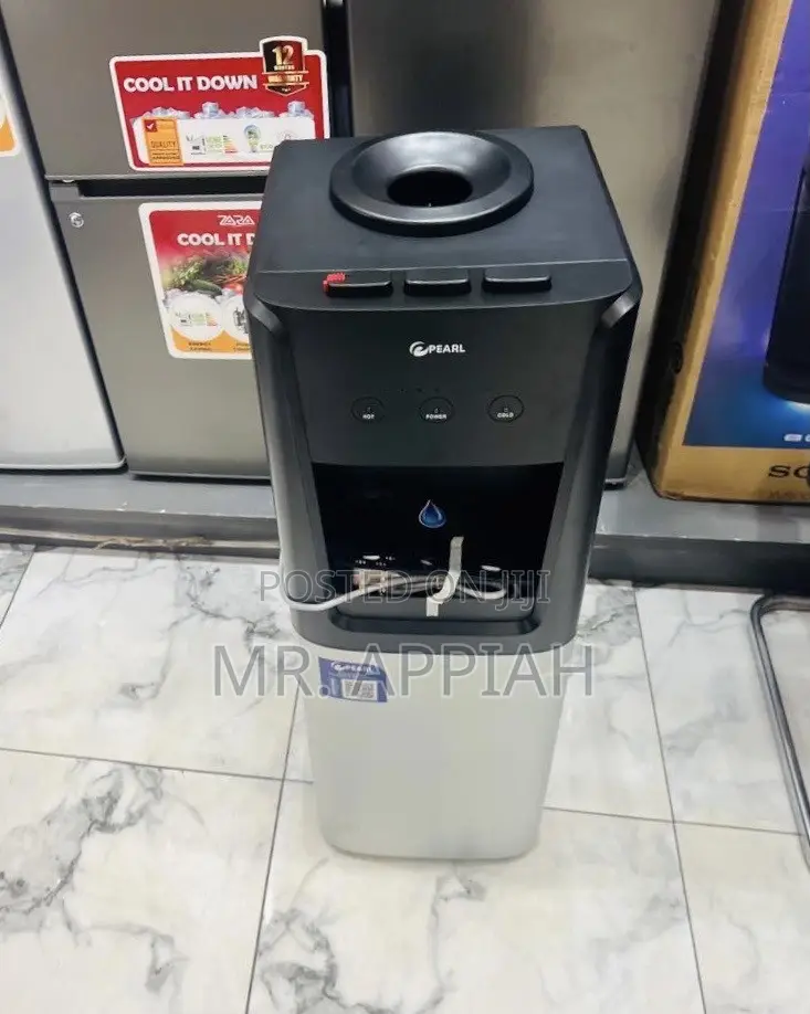 Super Classic Pearl PWD 4006 3 Tray Water Dispenser(Black/Gray).
