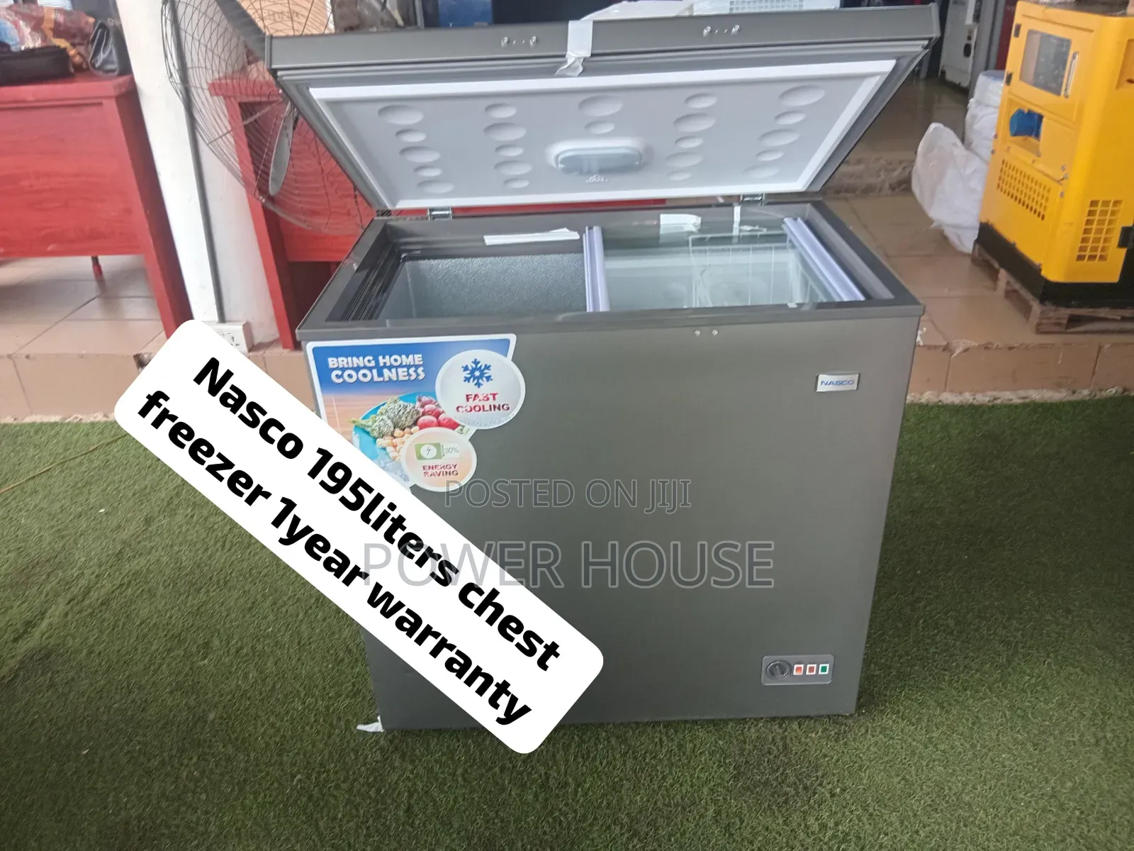 Affordable NASCO195L Chest Freezer Big Storage Space Efficient Cooling