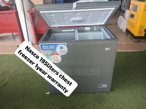 Affordable NASCO195L Chest Freezer Big Storage Space Efficient Cooling