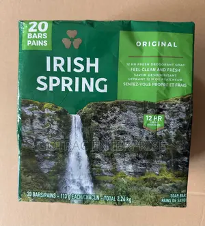 Irish Spring Original Bar Soap (20 Bar Pack)
