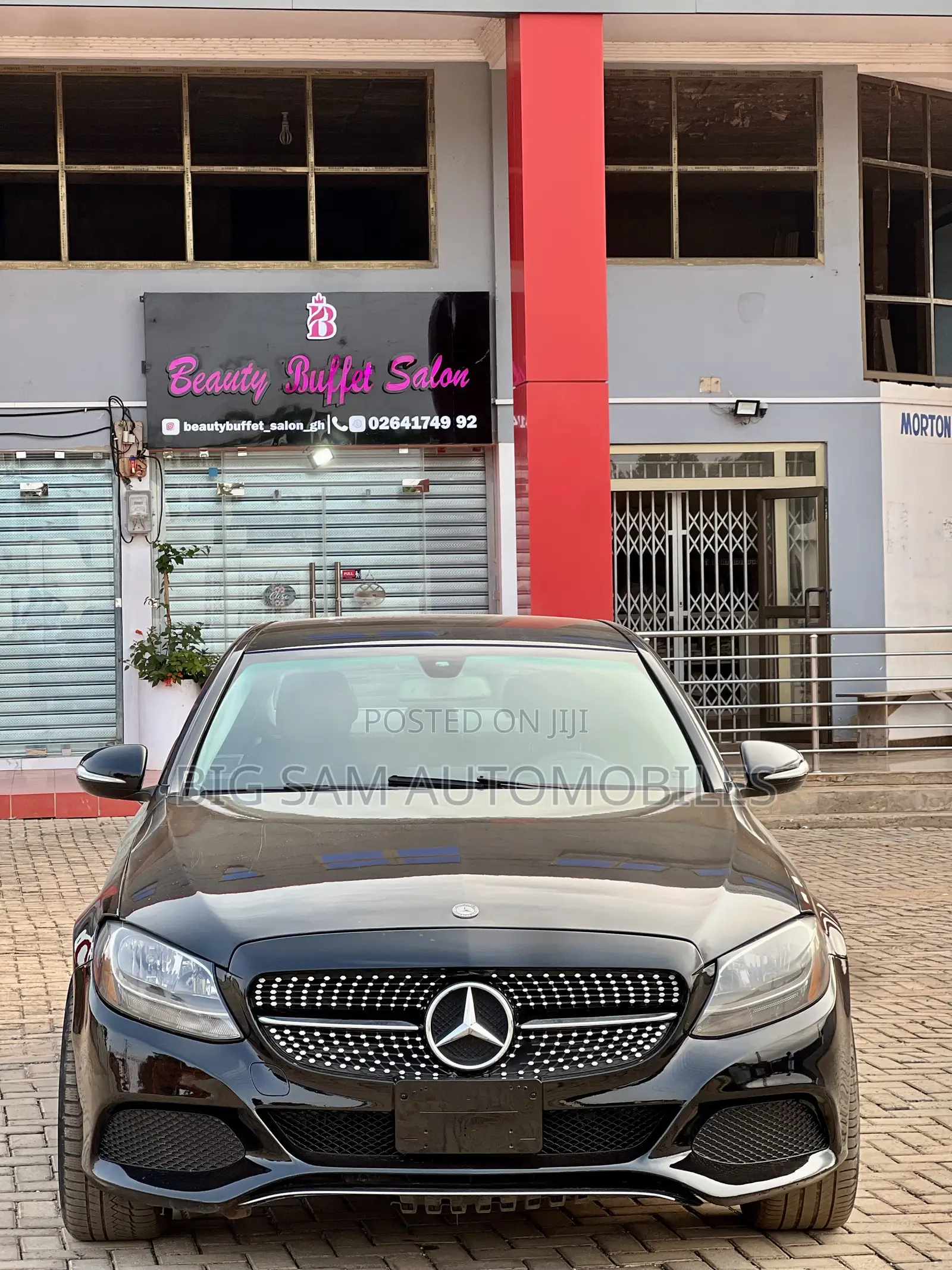 Mercedes-Benz C300 Base 4Matic Sedan AWD (2.0L 4cyl 7A) 2016 Black