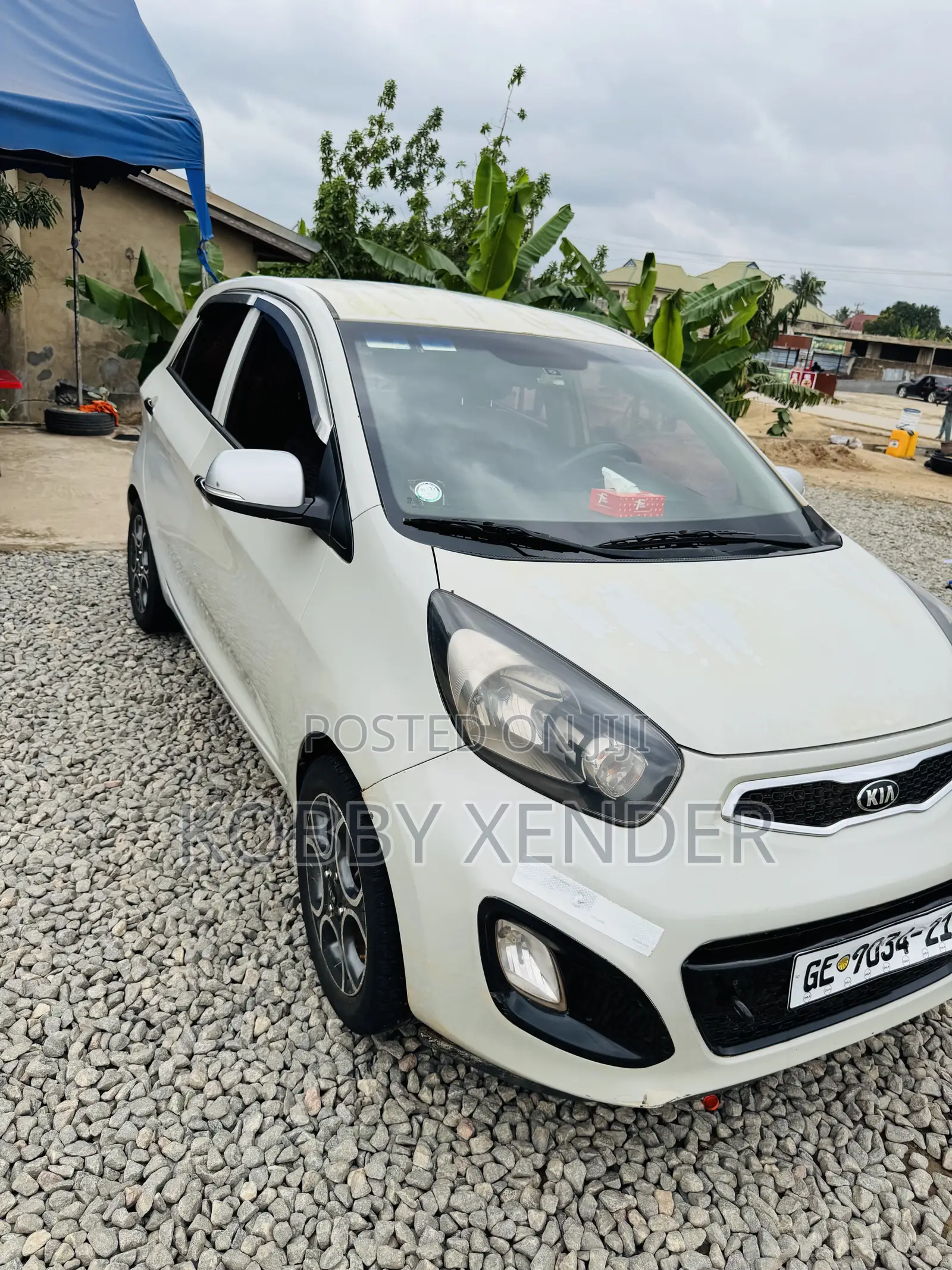 Kia Morning 2013 Off white