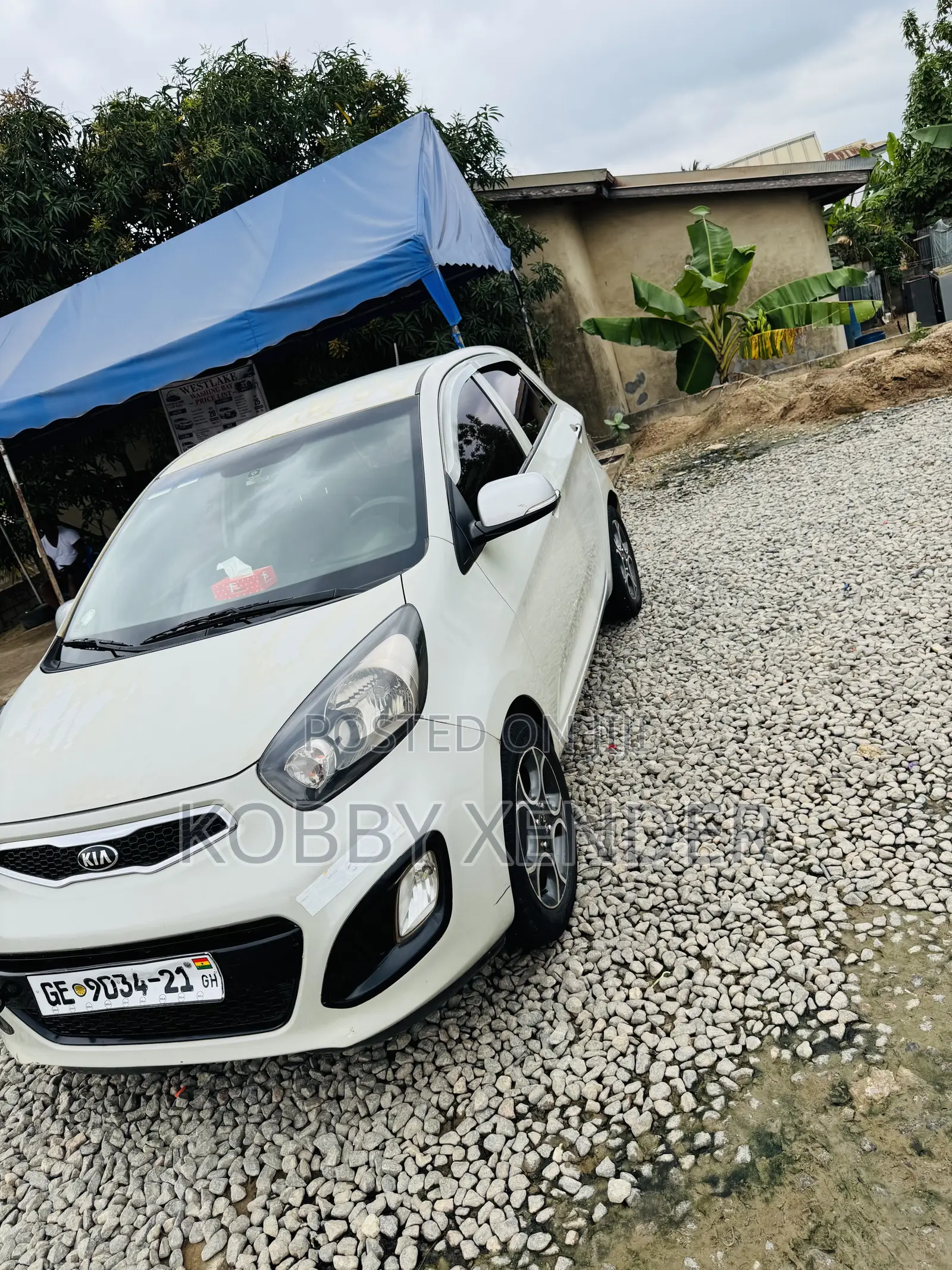 Kia Morning 2013 Off white
