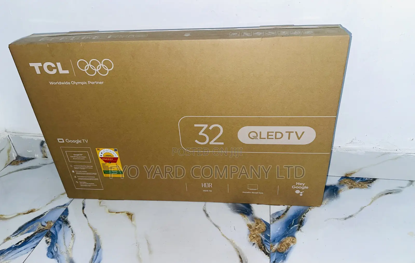 New Inbox TCL 32 Inch Full Smart Andriod QLed Digital TV