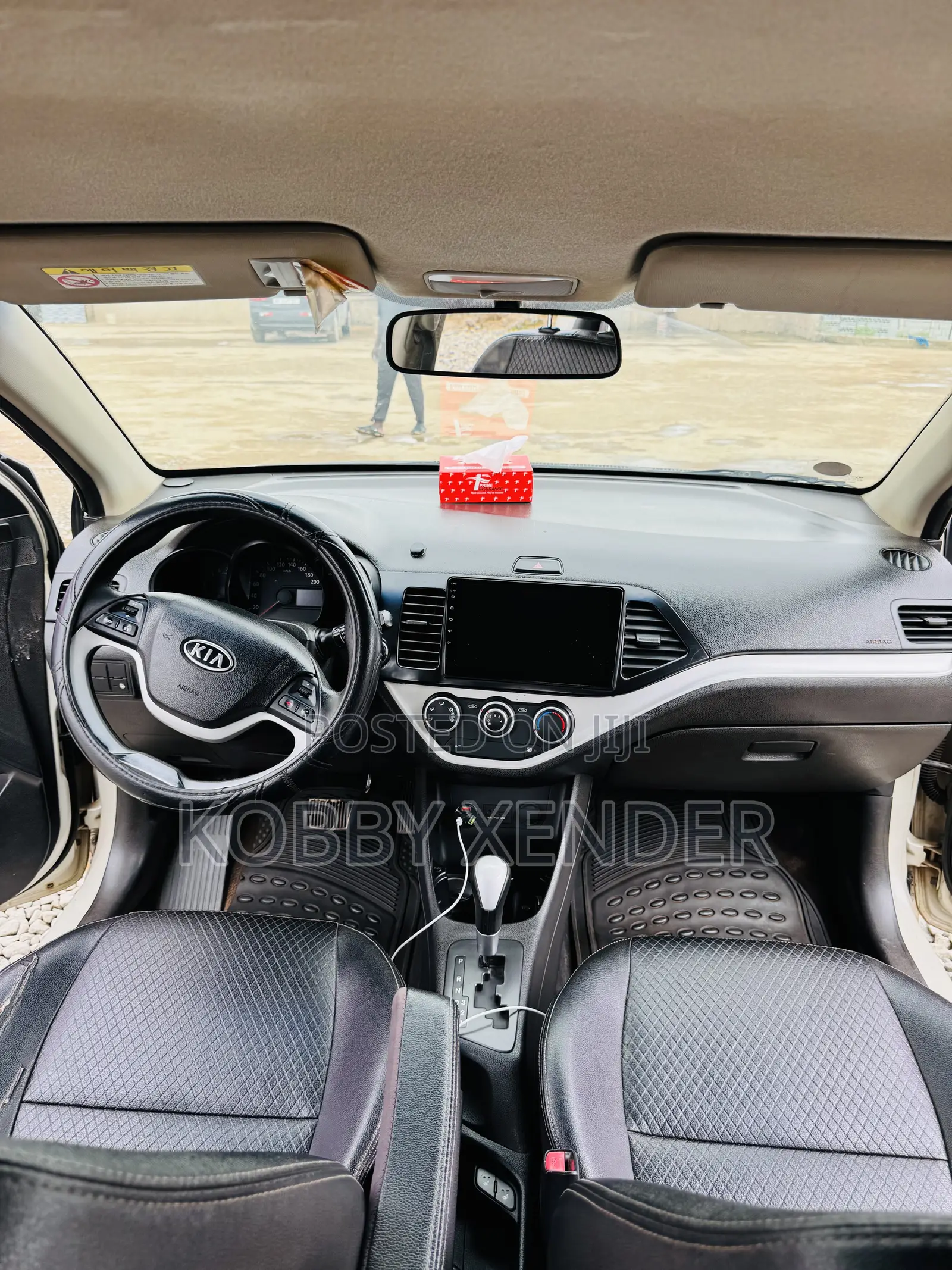 Kia Morning 2013 Off white