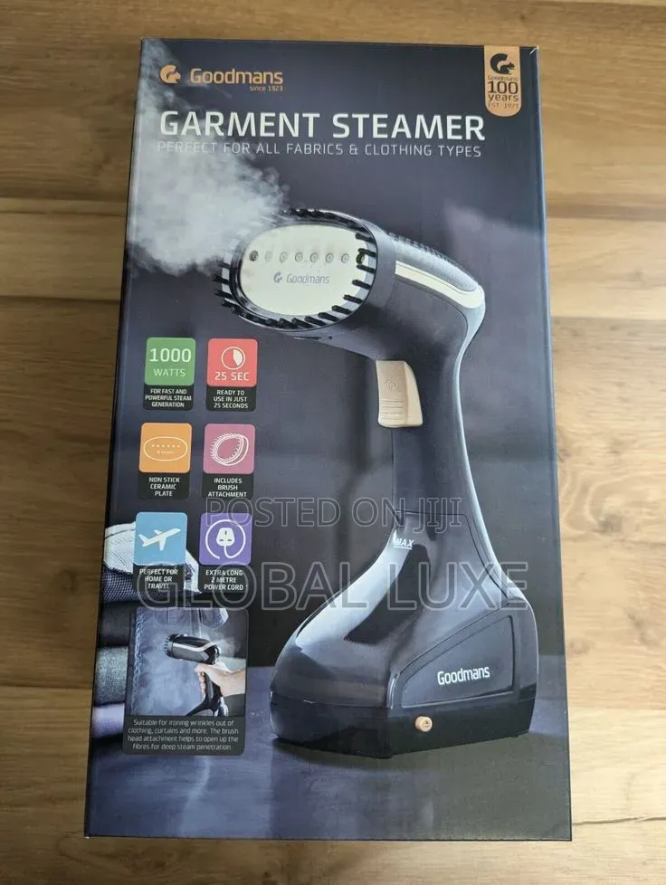 Garment Steamer – Fast & Easy Clothes Wrinkle Remover