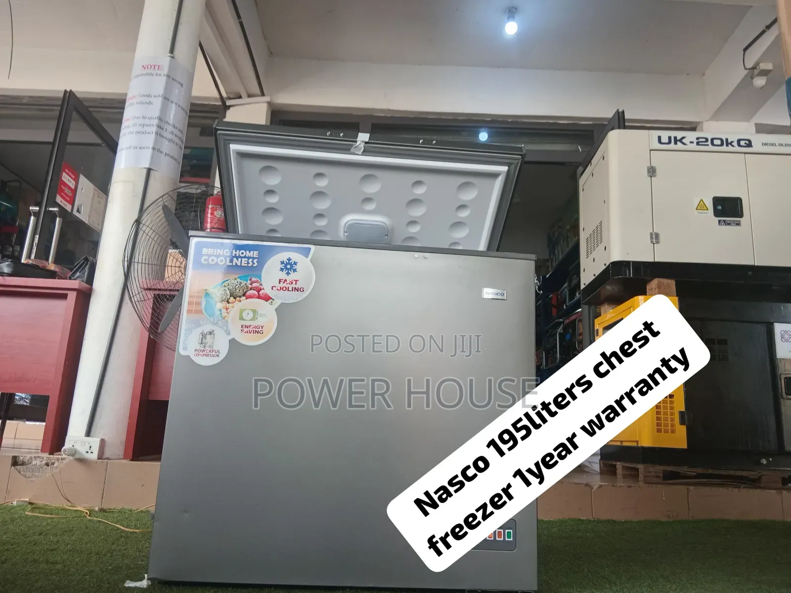 NASCO 195 Litres Deep Freezer – Stylish, Spacious Reliable Chest