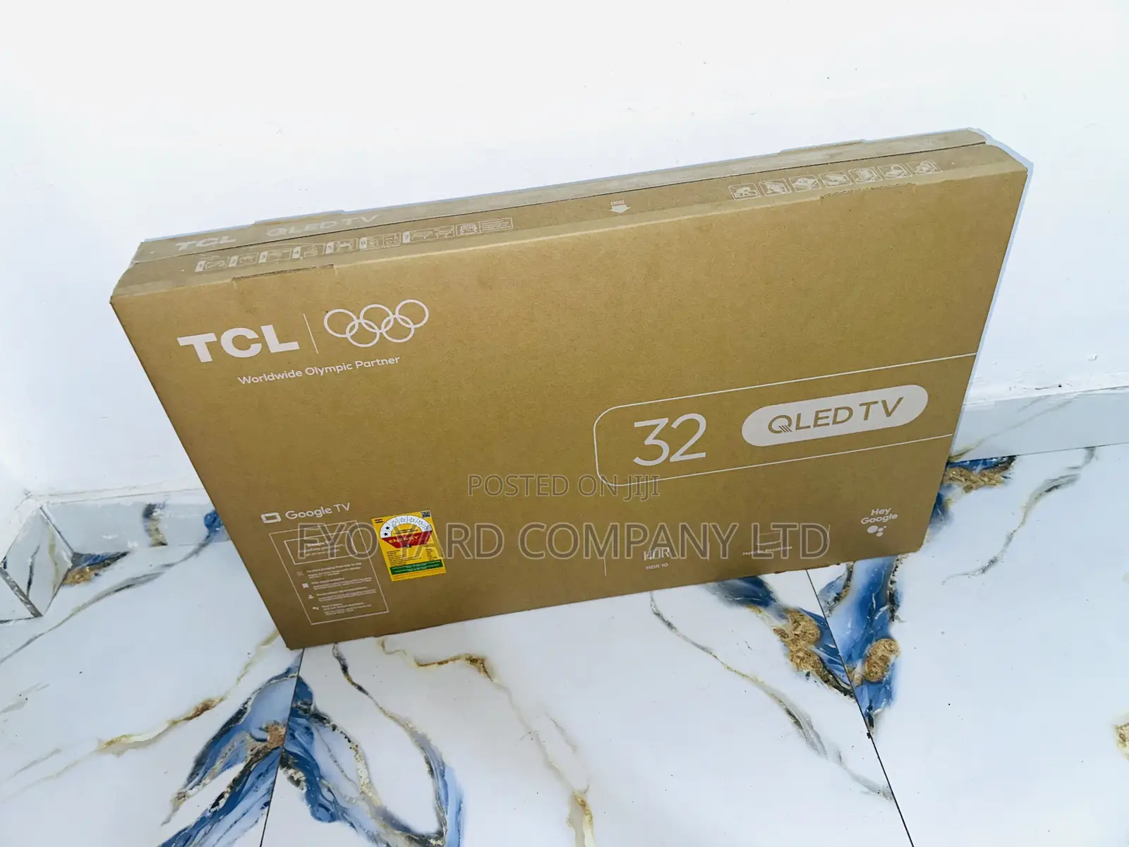 Quality Display 32inch TCL Smart Android QLED TV Inbox