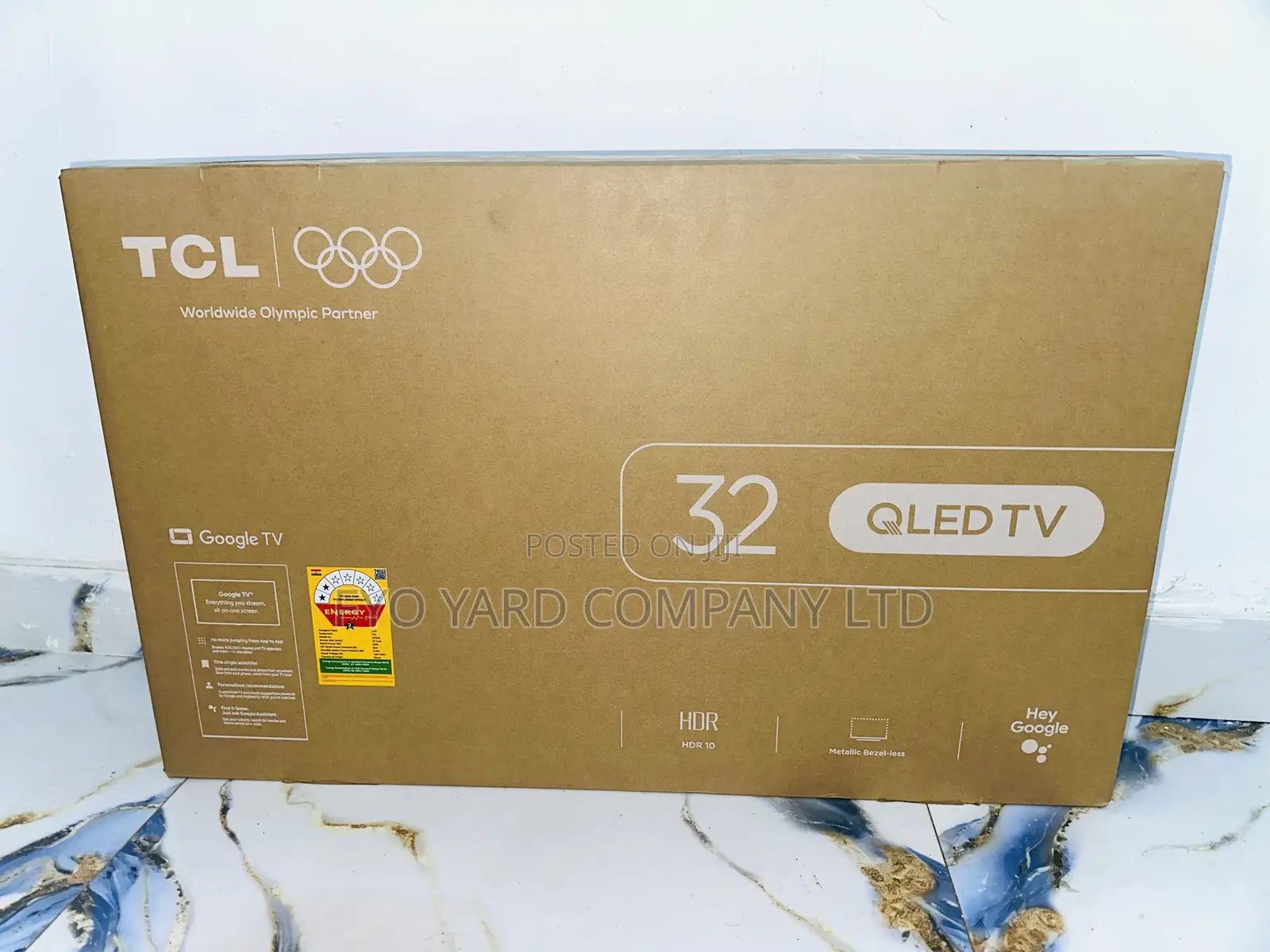 Quality Display 32inch TCL Smart Android QLED TV Inbox