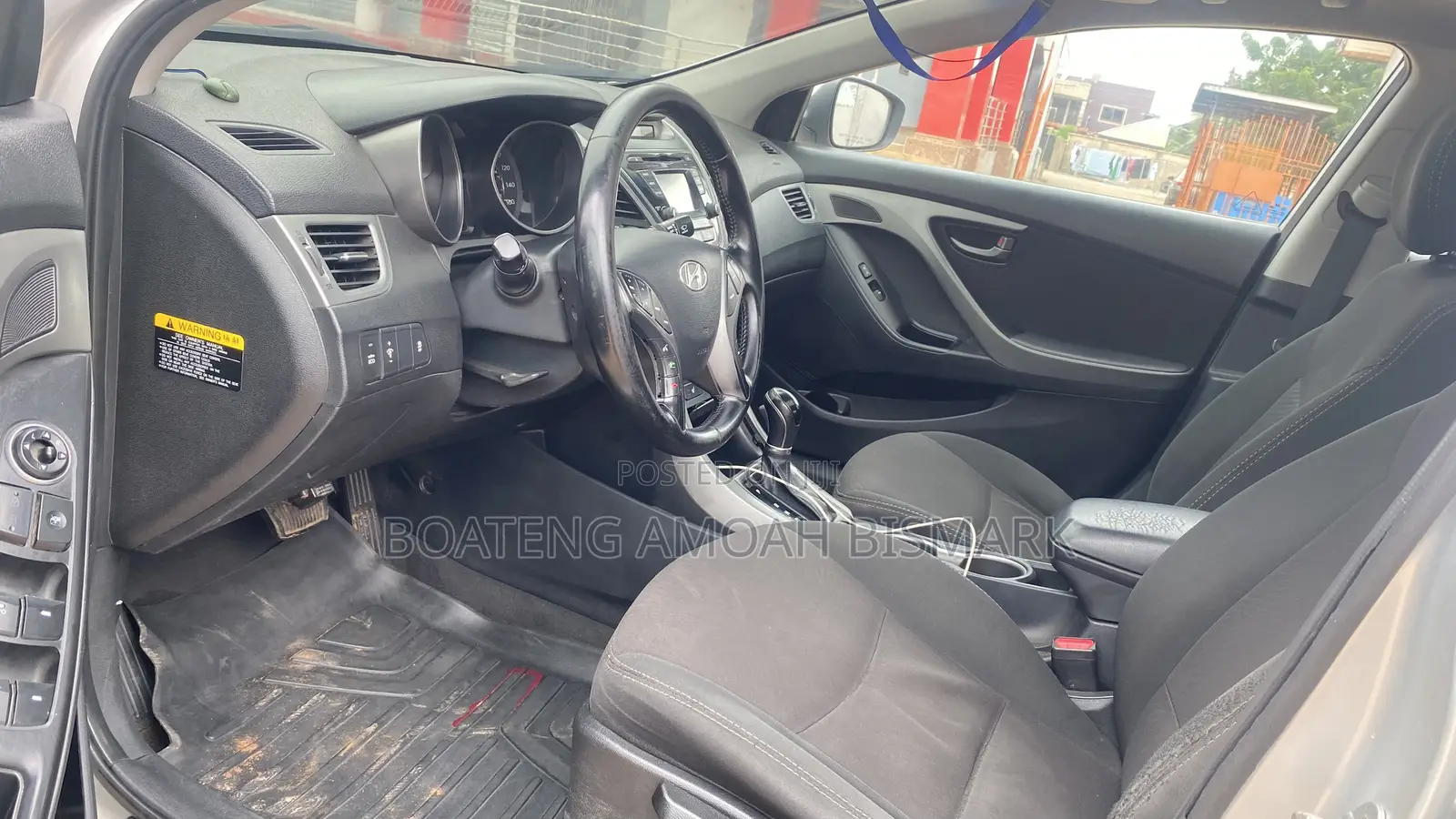 Hyundai Elantra SE Sedan FWD (1.8L 4cyl 6M) 2016 Gray