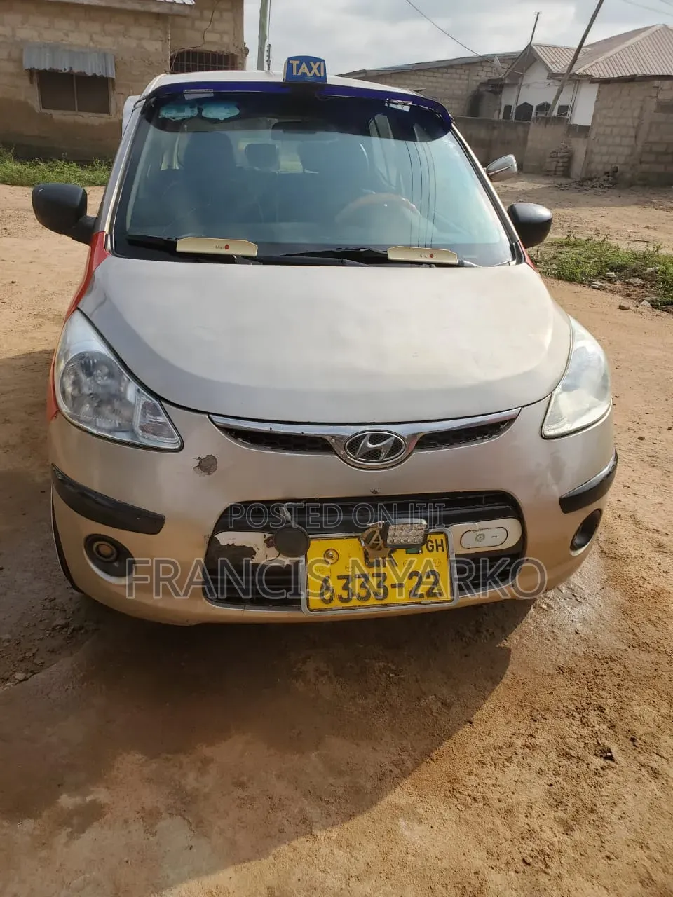 Hyundai I10 2009 Brown