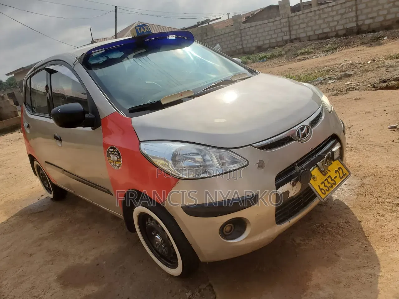 Hyundai I10 2009 Brown