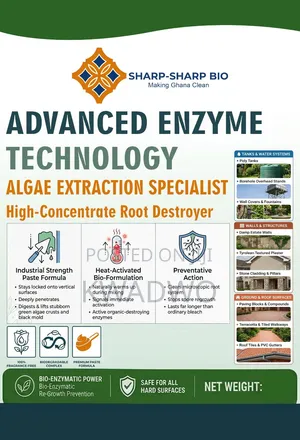 Pavement Cleaner for Green and Dark Stains on Pavement, Sidewalks.