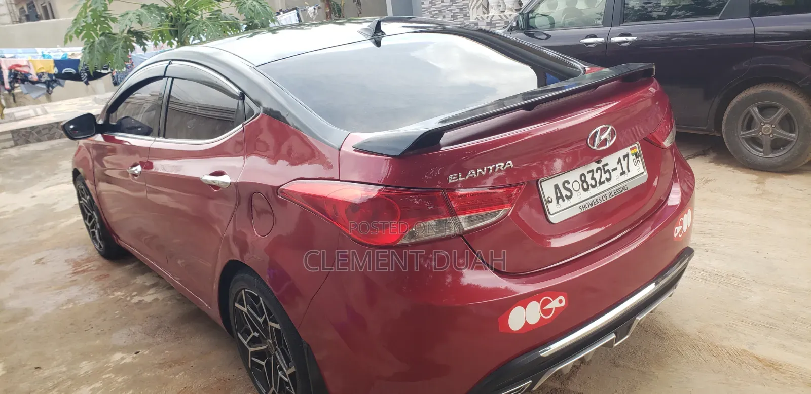 Hyundai Elantra 2013 Burgundy