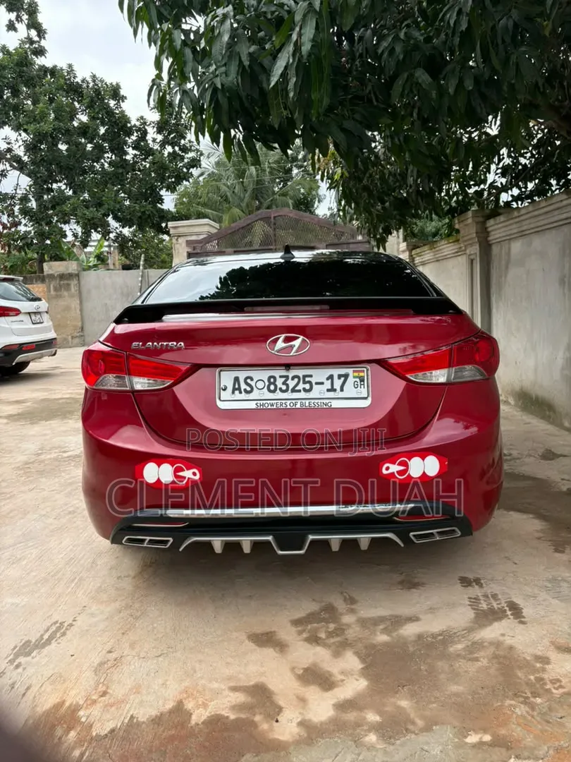 Hyundai Elantra 2013 Burgundy