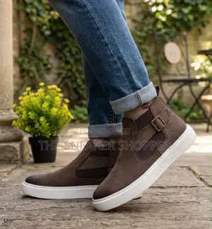 Timberland Court Side Chelsea Boot "Dark Brown / White Sole"