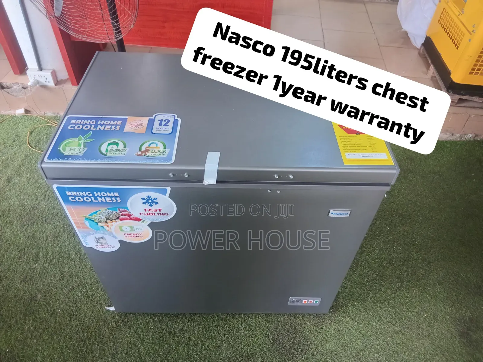 NASCO 195L Deep Chest Freezer – Durable Freezer With Excellent Storage