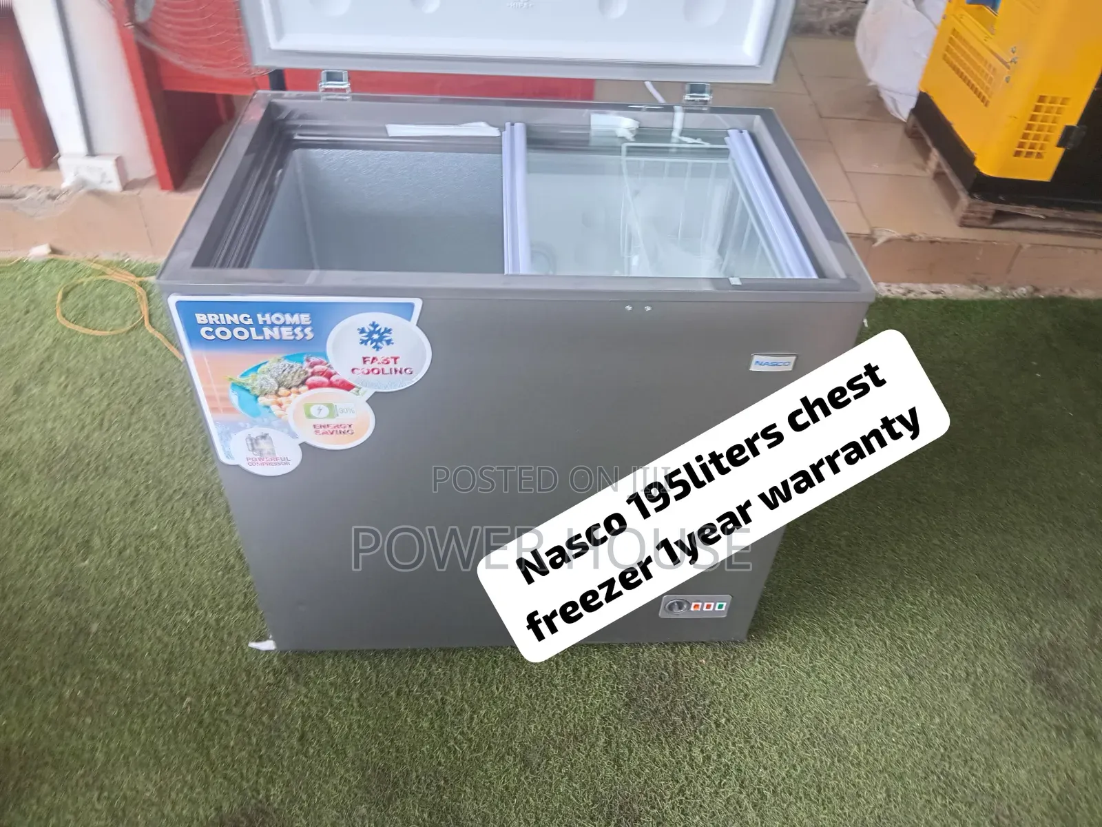NASCO 195L Deep Chest Freezer – Durable Freezer With Excellent Storage