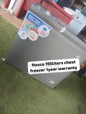 Sweet Deal on NASCO 195 Litres Chest Freezer Quality Cooling, Spacious