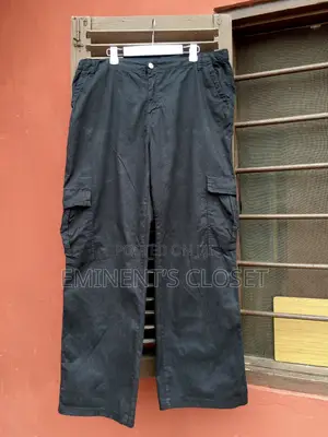Black Cargo Pant