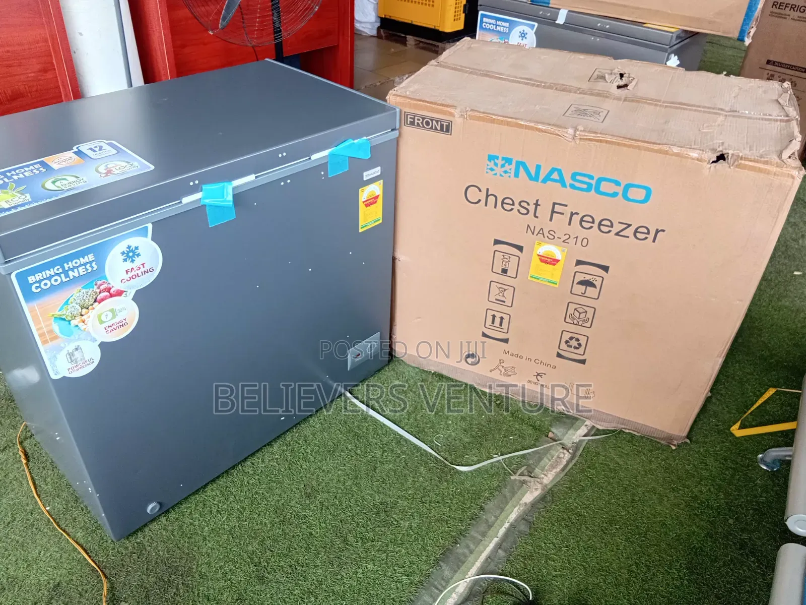 Nasco 200 Litres Deep Freezer – Quality Ng Excellent Storage 200L