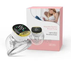 Wearable Electric Breast Pump - Hands-Free, USB Rechargeable