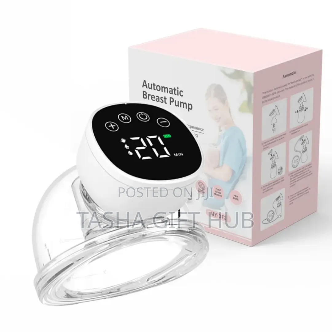 Wearable Electric Breast Pump - Hands-Free, USB Rechargeable