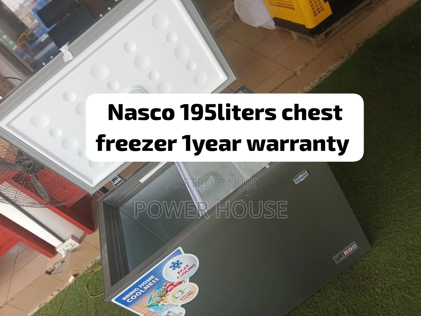 NASCO 195L Chest Freezer Perfect Family Freezer for Meat, Chicken Fish